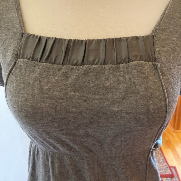 Pea in the pod maternity top with ribbon detail - Picture 3 of 5